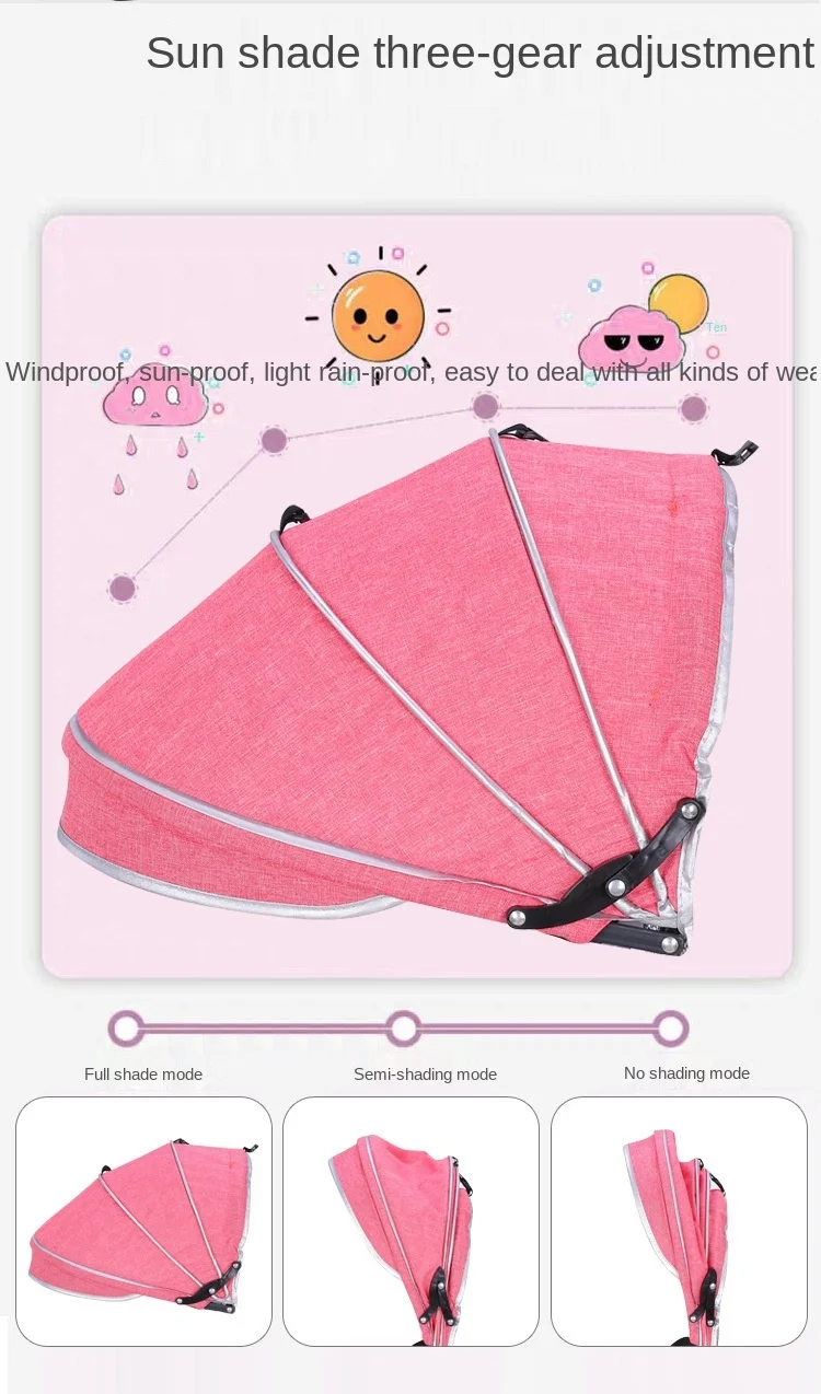 LazyChild Rotatable Seat Children's Tricycle 1-5 Year Old Metal Frame Baby Bicycle Bike Baby Stroller With Awning 2026 New