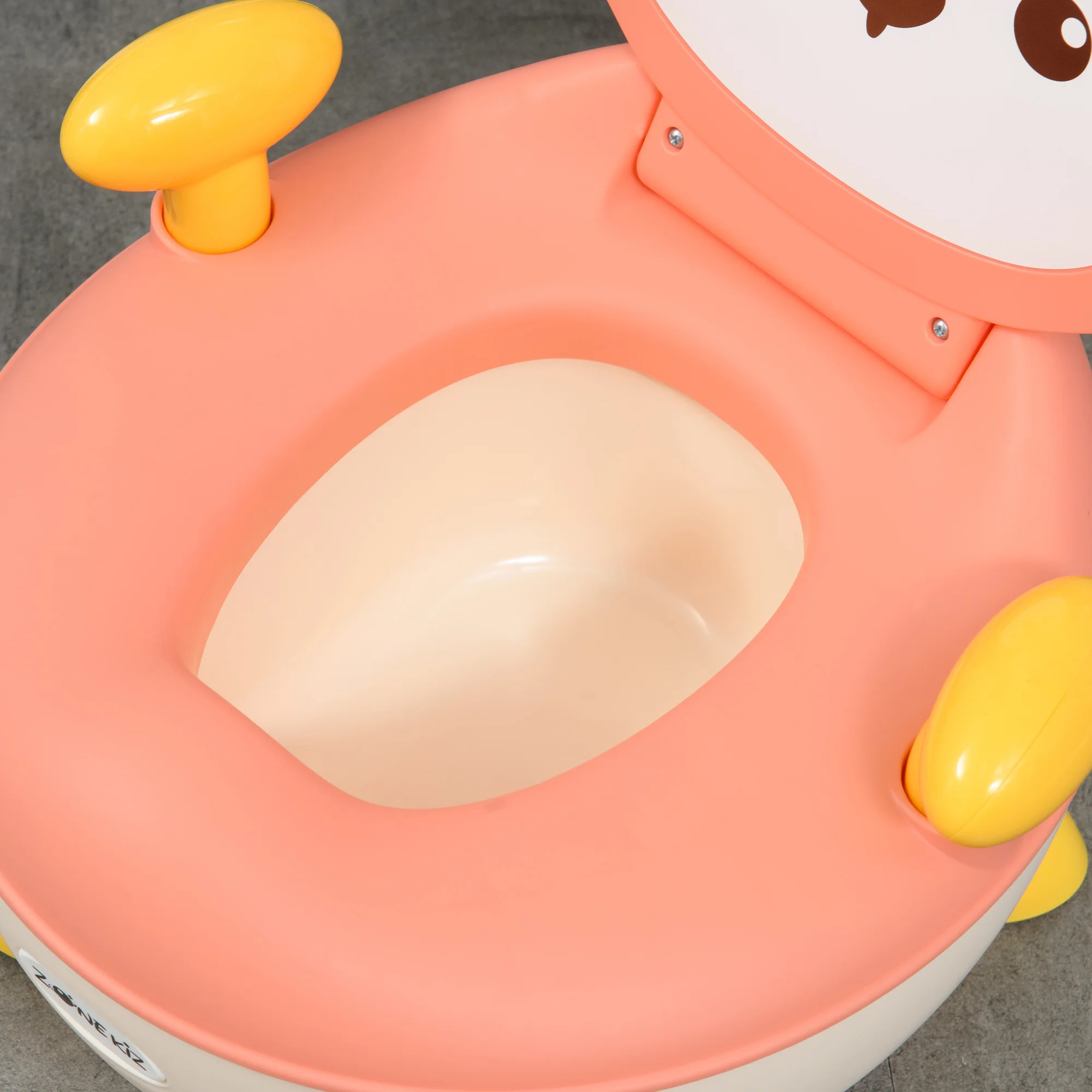 Zonekiz Children's Potty for Babies 6-36 Months Learning Toilet 4.5X35X23 cm Pink