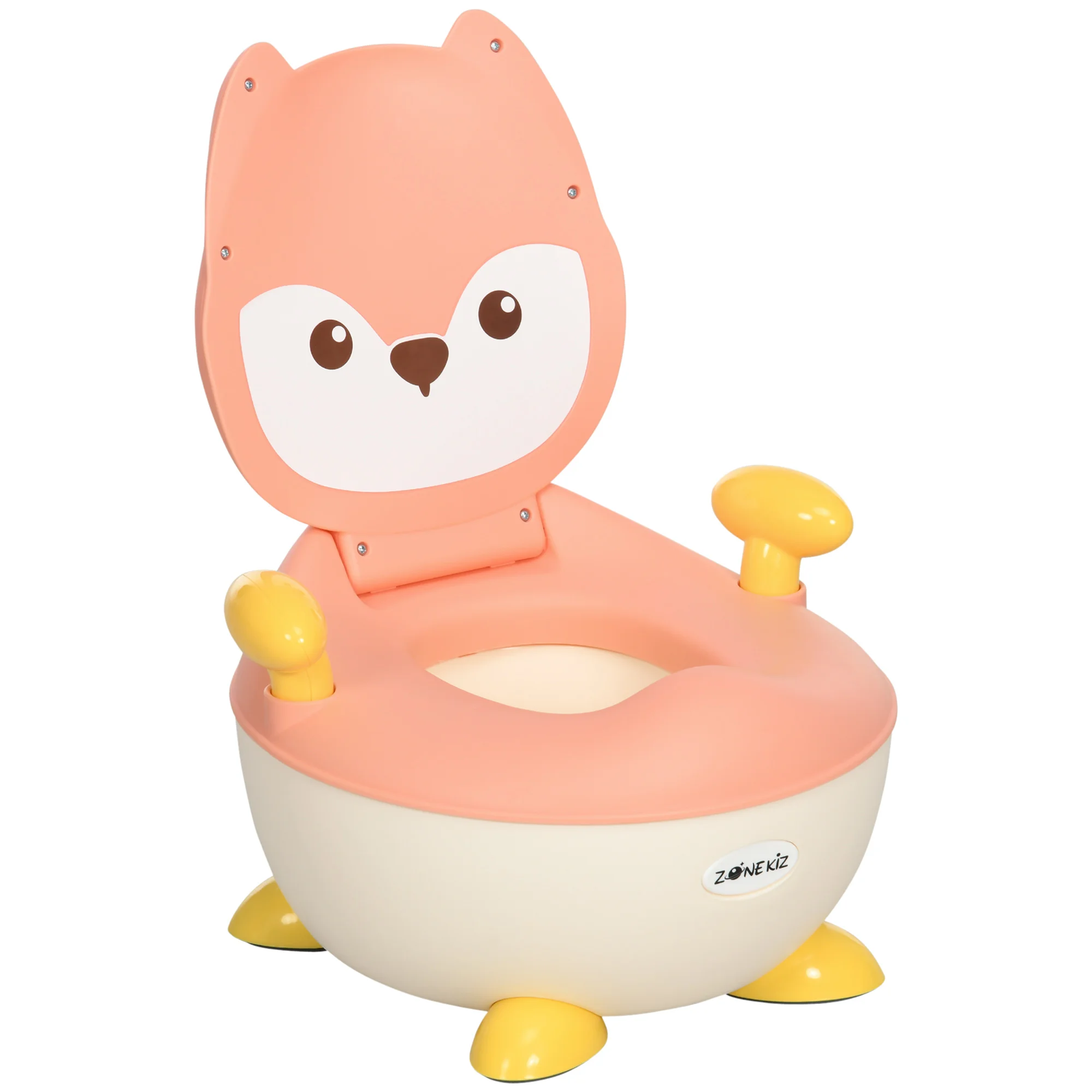 Zonekiz Children's Potty for Babies 6-36 Months Learning Toilet 4.5X35X23 cm Pink