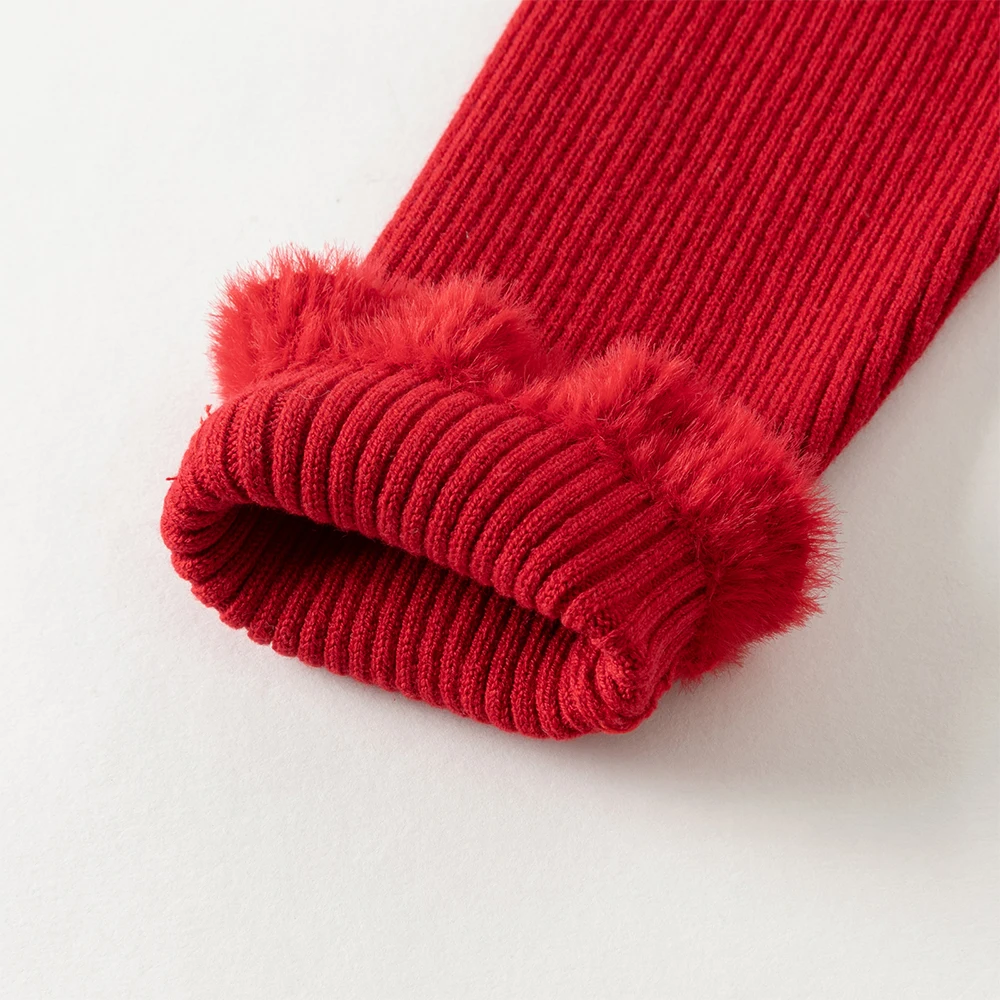 Dave Bella Children Autumn Winter Knitted Pullover Sweater for Girls Half High Collar Bottoming Sweater Kids Clothes DK4254583