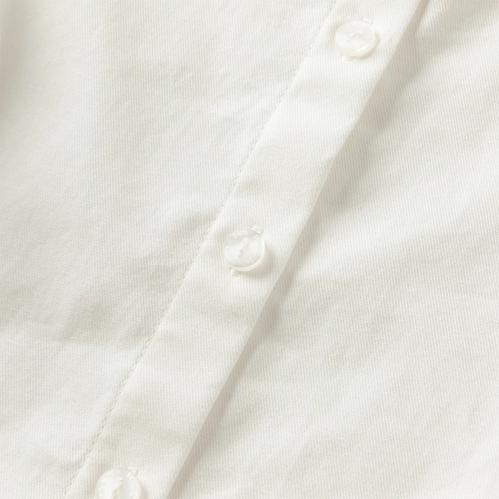 Dave Bella Children's Spring Autumn Shirt Girls Cute Blouse Sweet Cotton White Button Bottoming Shirt Tops DK3252659