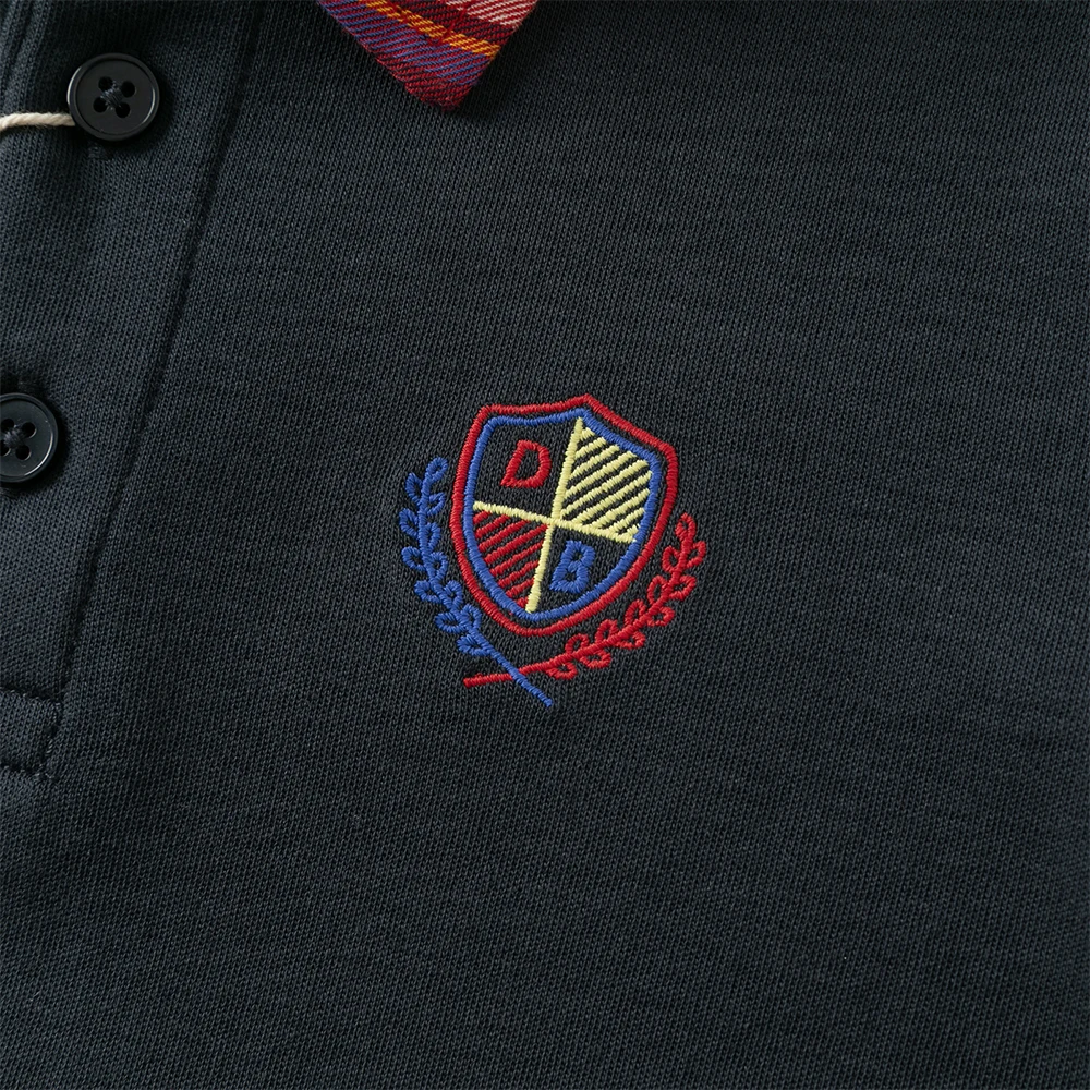 Dave Bella Boys Long Sleeve Polo T-Shirt Kids Solid Autumn Spring Tops Baby Cotton Casual Outdoor Clothes DK3254715