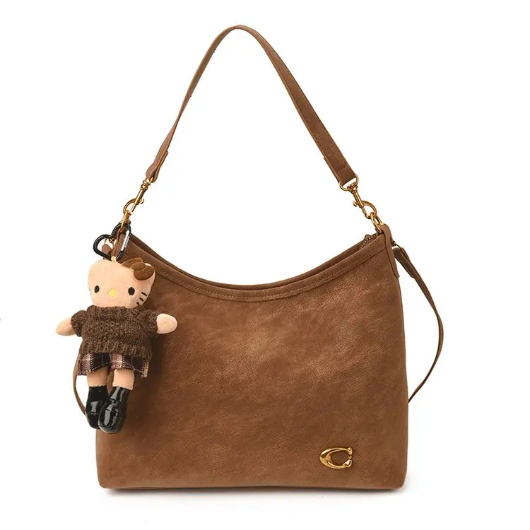 2026 Spring Trend Women's Zippered Hobo Bag Sleek and Practical for Casual Outings