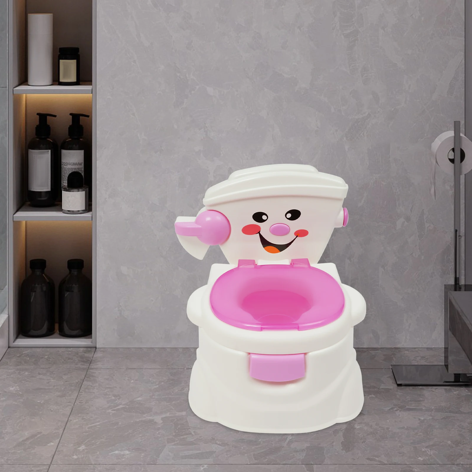 Portable Toilet Children Portable Toilet Blue/Pink Portable Toilet Potty Training Toilet Girls Boy Potty Chair Toilet Seat