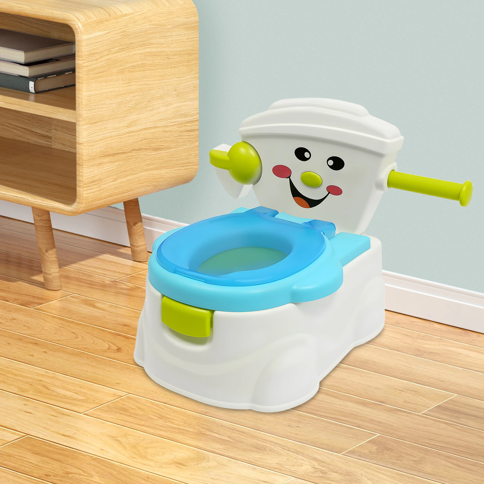 Portable Toilet Children Portable Toilet Blue/Pink Portable Toilet Potty Training Toilet Girls Boy Potty Chair Toilet Seat