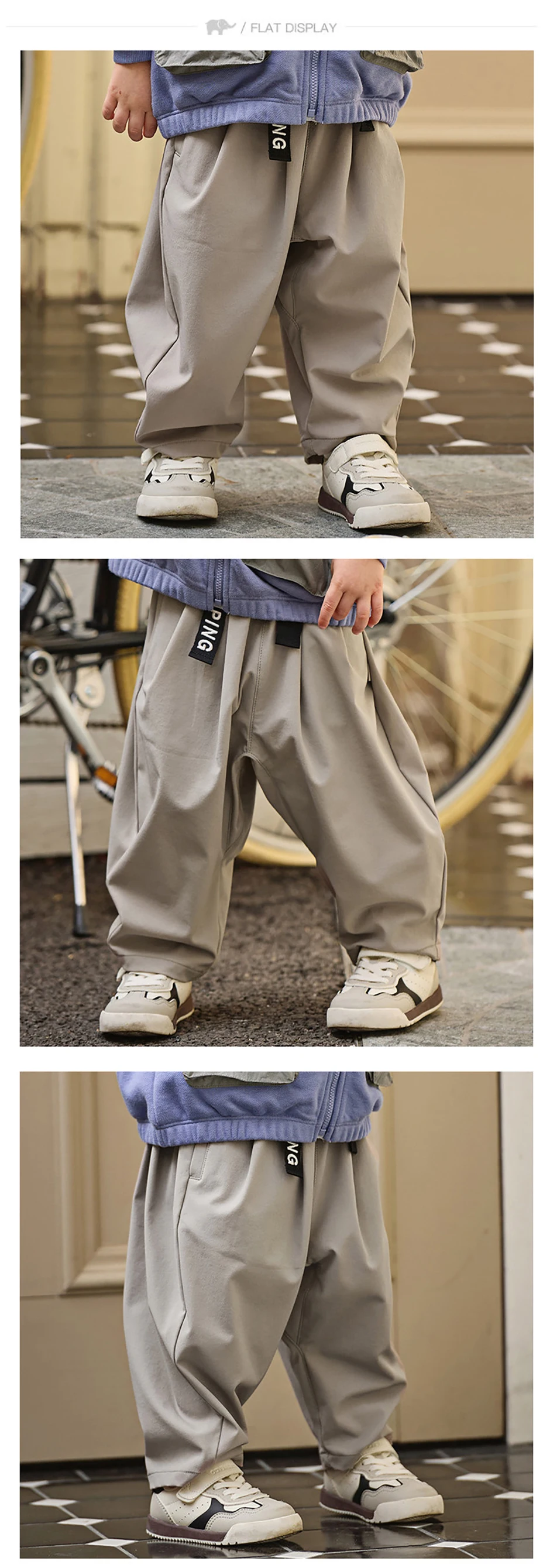 Dave Bella Children's Cargo Pants 1-7 Years Boys Spring Summer Quick-dry Pants Casual Loose Outdoor Trousers DB1260405
