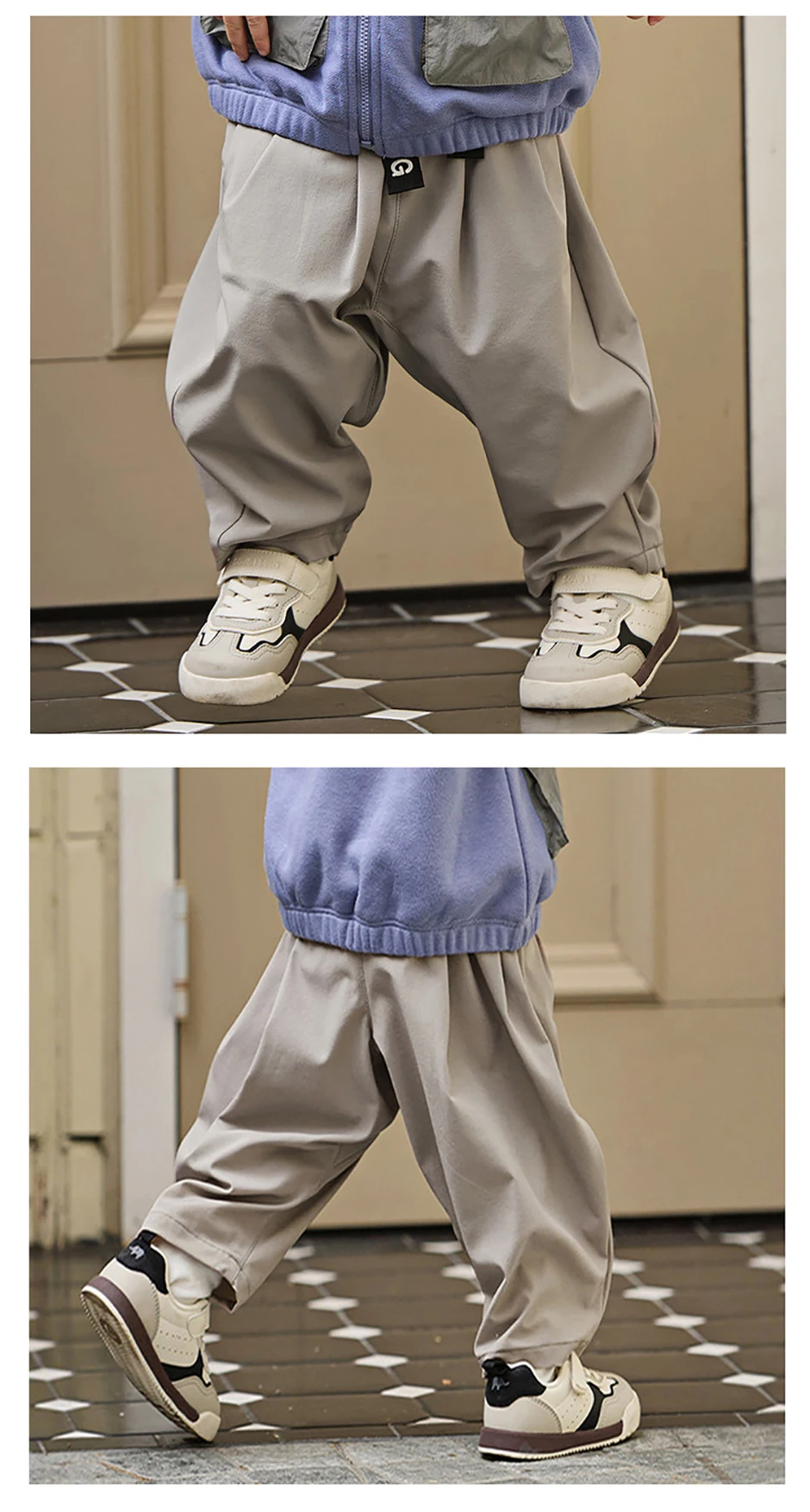 Dave Bella Children's Cargo Pants 1-7 Years Boys Spring Summer Quick-dry Pants Casual Loose Outdoor Trousers DB1260405