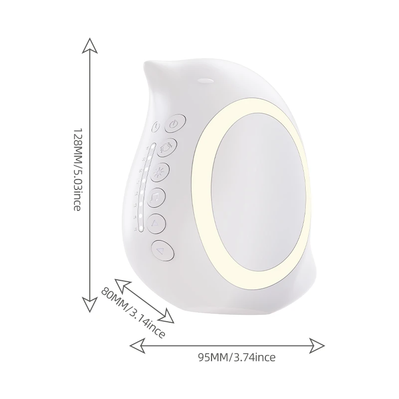 Portable Outdoor Baby Stroller Rocker with Night Light Multi-functional Wireless Bluetooth Sleep Aid Vibrating Soothing Music