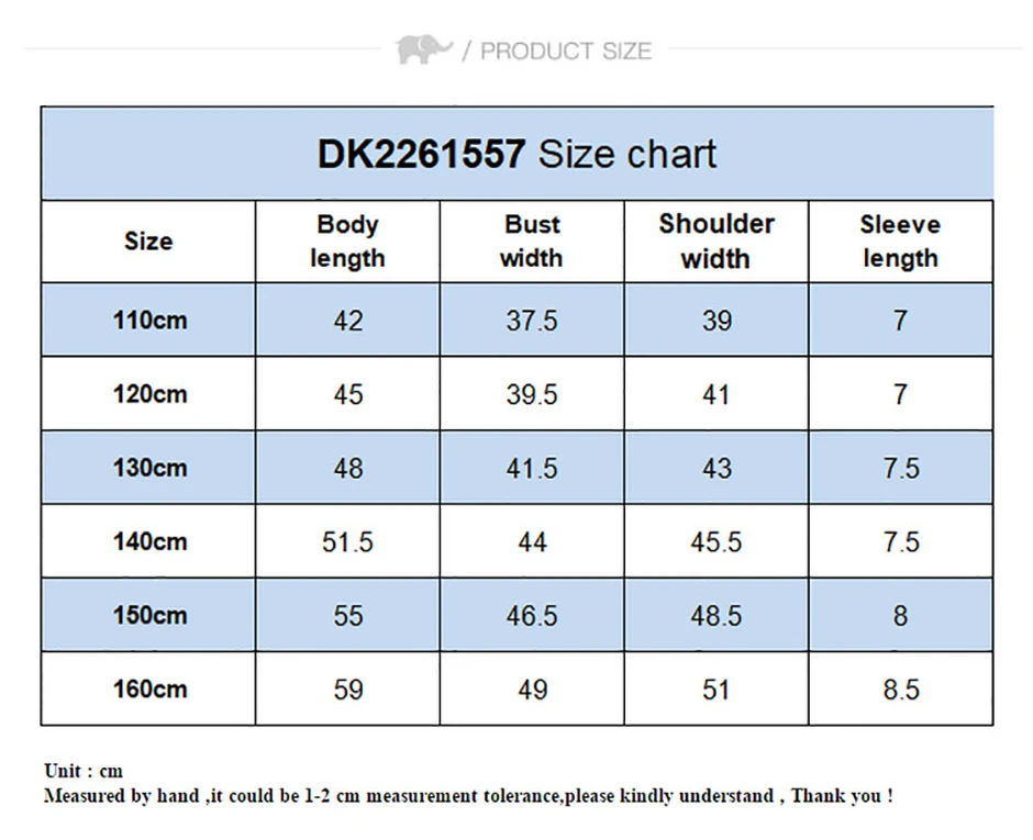 Dave Bella Girl Summer Printed T-shirts Kids Cartoon Tees Children Short Sleeve Cotton Tops Casual Outdoor Clothes DK2261557
