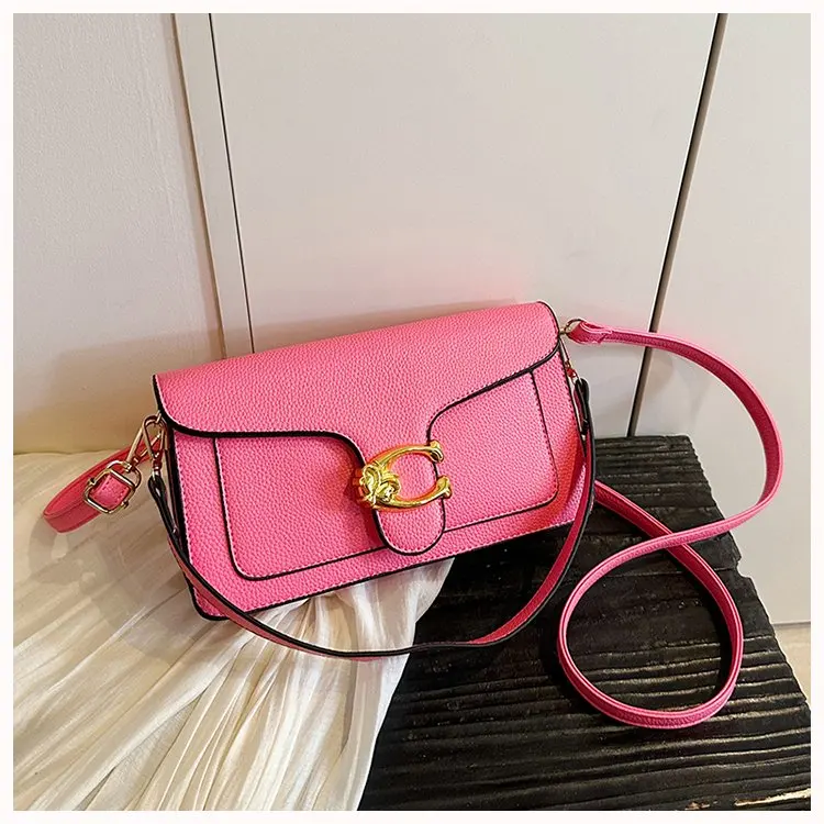 High-End Minimalist Leather Diaper Bag: Elegant Crossbody Handbag For Women With Designer Logo And Large Capacity Vintage Tote