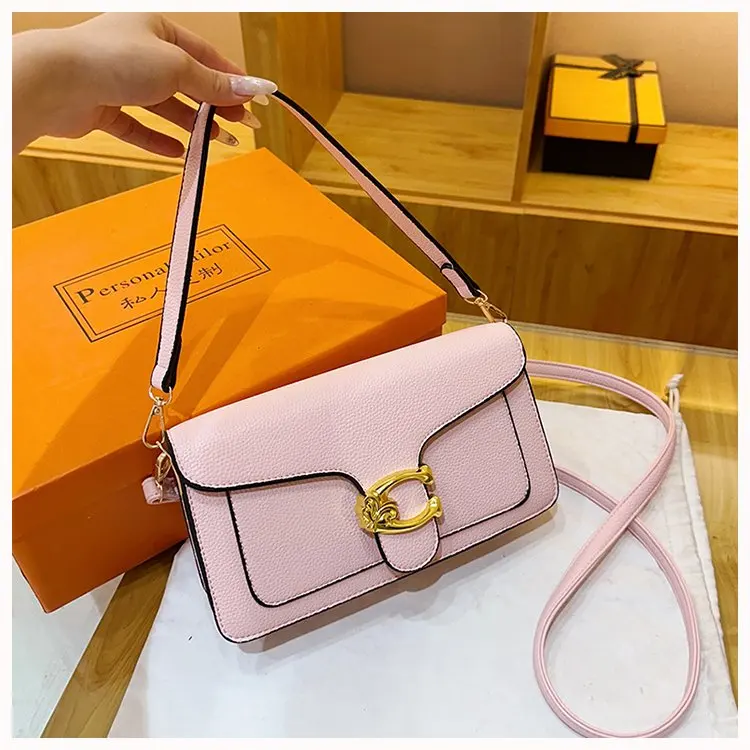 High-End Minimalist Leather Diaper Bag: Elegant Crossbody Handbag For Women With Designer Logo And Large Capacity Vintage Tote