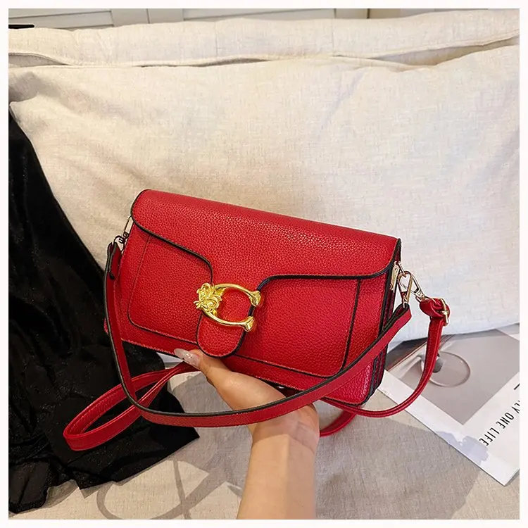 High-End Minimalist Leather Diaper Bag: Elegant Crossbody Handbag For Women With Designer Logo And Large Capacity Vintage Tote