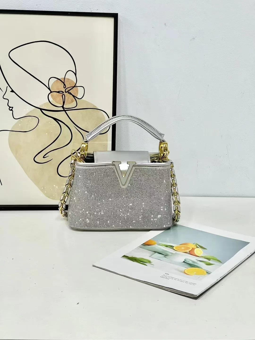 Trendy Casual Diaper Bag Luxury Vintage Shoulder Purse Original Leather Large Capacity Tote For Business Women