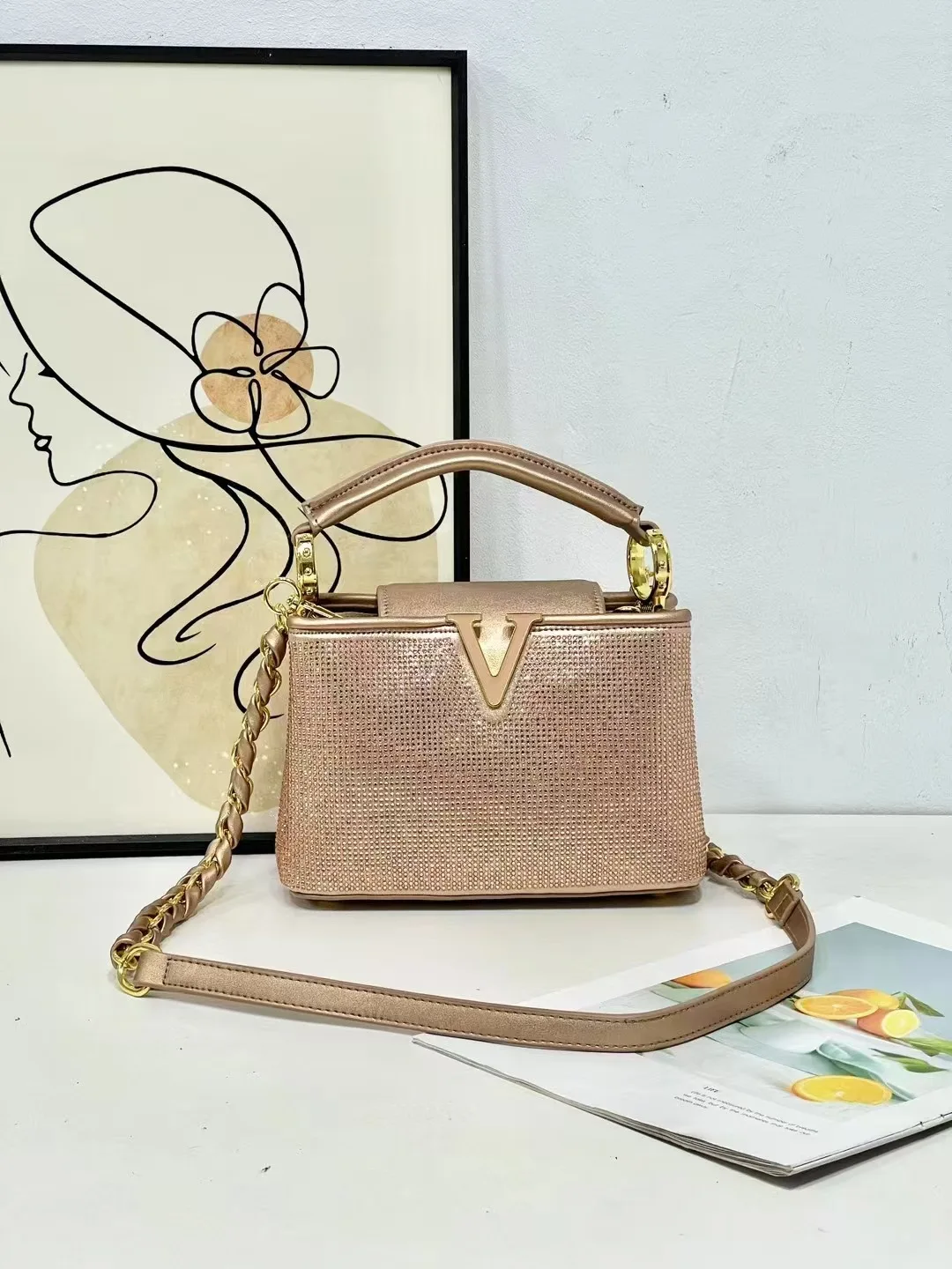 Trendy Casual Diaper Bag Luxury Vintage Shoulder Purse Original Leather Large Capacity Tote For Business Women
