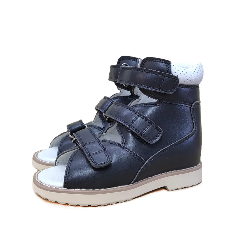 Kids Orthopedic Corrective Sandals High Ankle Arch Support Shoes For Flat Foot Valgus