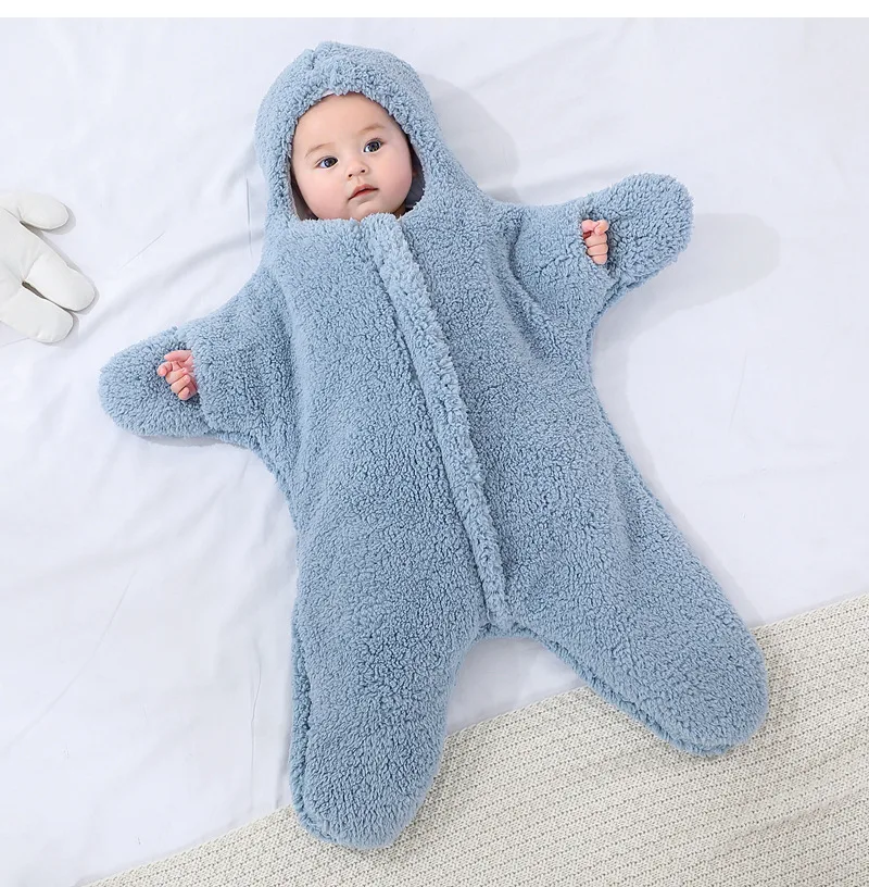 Autumn and Winter New Baby Plush Climbing Clothes Baby Warm and Thick Cartoon Dog Rabbit Cute Cotton Clothes for 0-2 Years