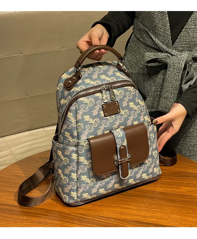 High-End Minimalist Leather Diaper Bag For Women Luxury Tote Crossbody Handbag Trendy Casual Elegant Commuter Purse
