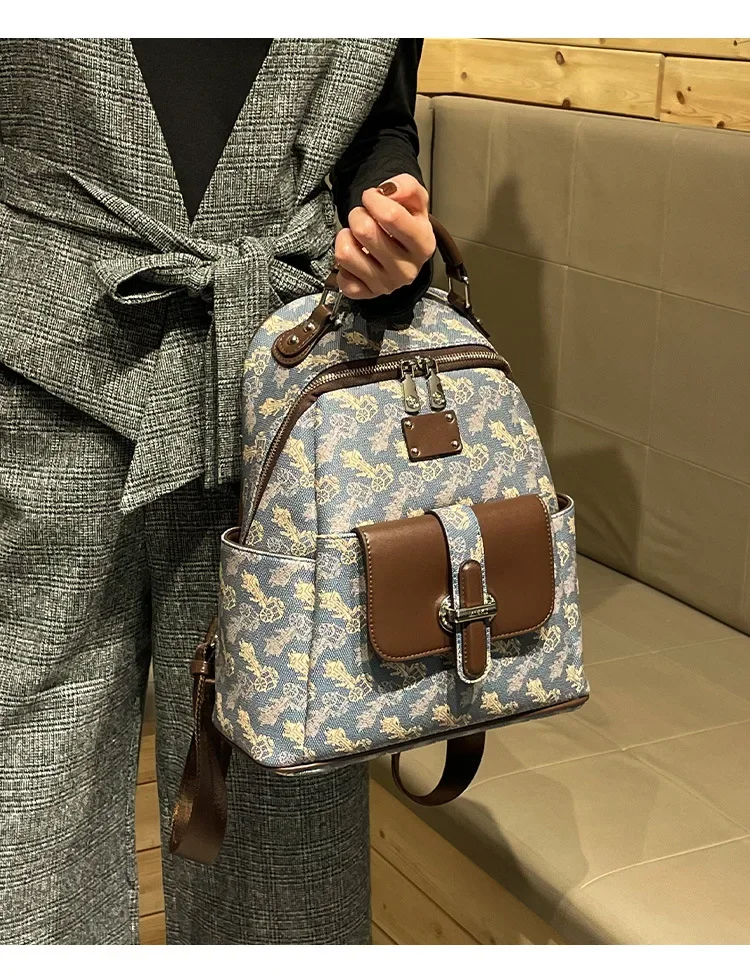 High-End Minimalist Leather Diaper Bag For Women Luxury Tote Crossbody Handbag Trendy Casual Elegant Commuter Purse