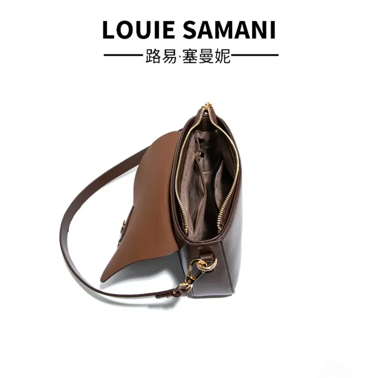 Stylish High-End Designer Diaper Bag Women Luxury Leather Tote Large Capacity Elegant Crossbody Handbag For Versatile Use