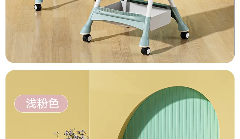 Babyfond Children's Dining Chair Multifunctional Variable Rocking Horse Baby Seat Foldable Recumbable Infant Dining Table