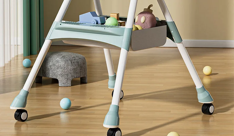 Babyfond Children's Dining Chair Multifunctional Variable Rocking Horse Baby Seat Foldable Recumbable Infant Dining Table