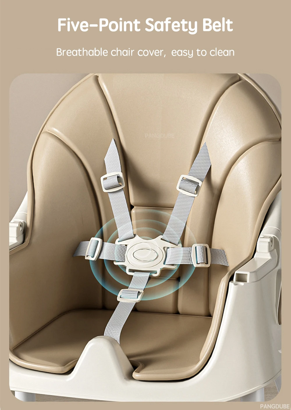 PANGDUBE Baby Feeding Chair Foldable Baby Feeding Chair Foldable Baby Feeding Seat Toddler Dining Chair Multifunctional Low Baby Play Chair