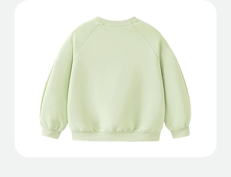 Mini Bala Girls' Sweatshirt 2025 New Spring Children Long Sleeve Baby Top