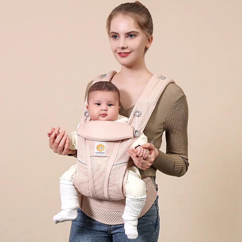 With Box And Instruction Breeze 360 Ergonomic  Baby Carrier All Positions Sling Wrap Backpack 0-36 M