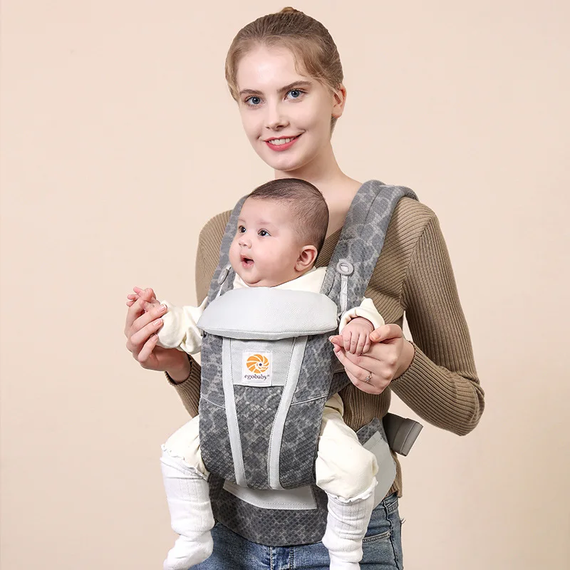 With Box And Instruction Breeze 360 Ergonomic  Baby Carrier All Positions Sling Wrap Backpack 0-36 M