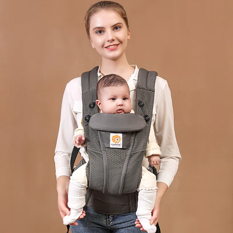 With Box And Instruction Breeze 360 Ergonomic  Baby Carrier All Positions Sling Wrap Backpack 0-36 M
