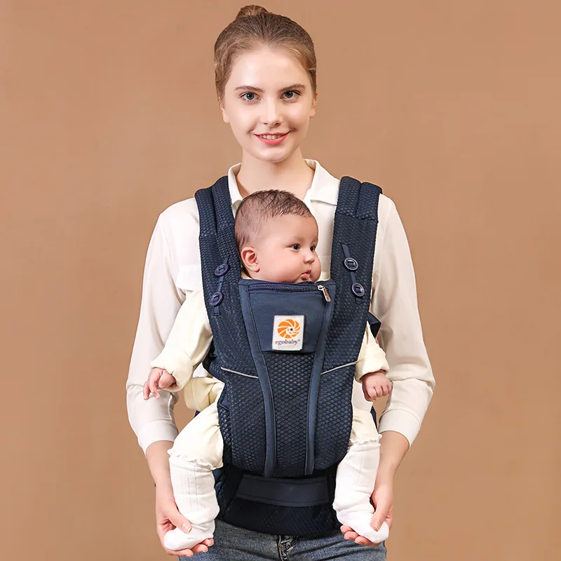 With Box And Instruction Breeze 360 Ergonomic  Baby Carrier All Positions Sling Wrap Backpack 0-36 M