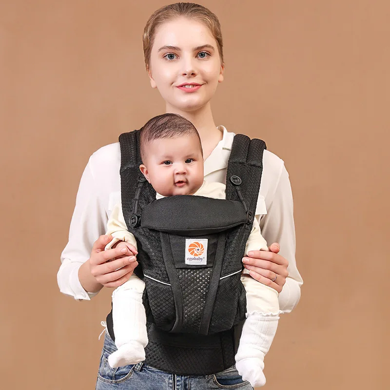 With Box And Instruction Breeze 360 Ergonomic  Baby Carrier All Positions Sling Wrap Backpack 0-36 M