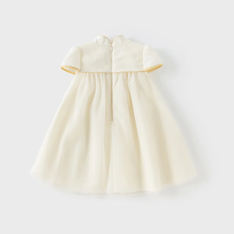 Dave Bella Girls Baby Princess Dress Children Summer New Gentle Cute Fashion Casual Mesh Princess Dress Party Outdoor DB2251892