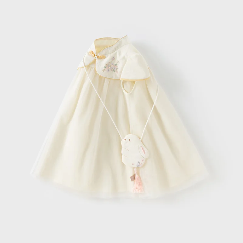 Dave Bella Girls Baby Princess Dress Children Summer New Gentle Cute Fashion Casual Mesh Princess Dress Party Outdoor DB2251892