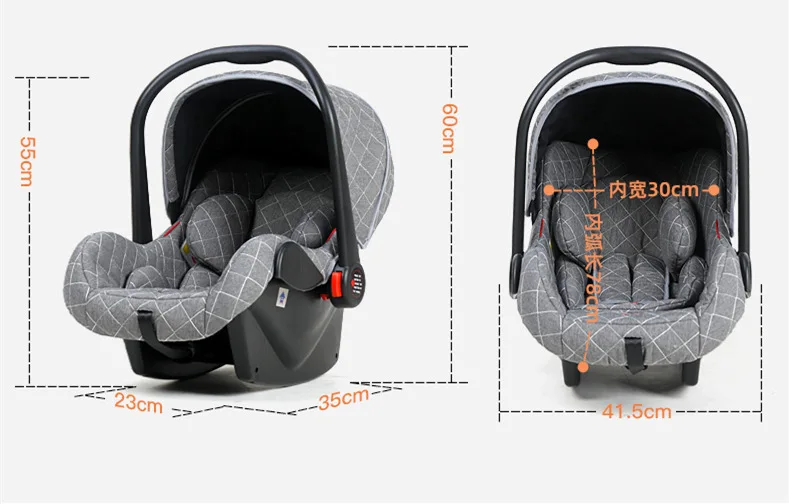 3 in 1 lightweight stroller, Good Quality Four Wheel foldable Baby Stroller With Bassinet And Car Seat,Suitable 0-3 Year Baby