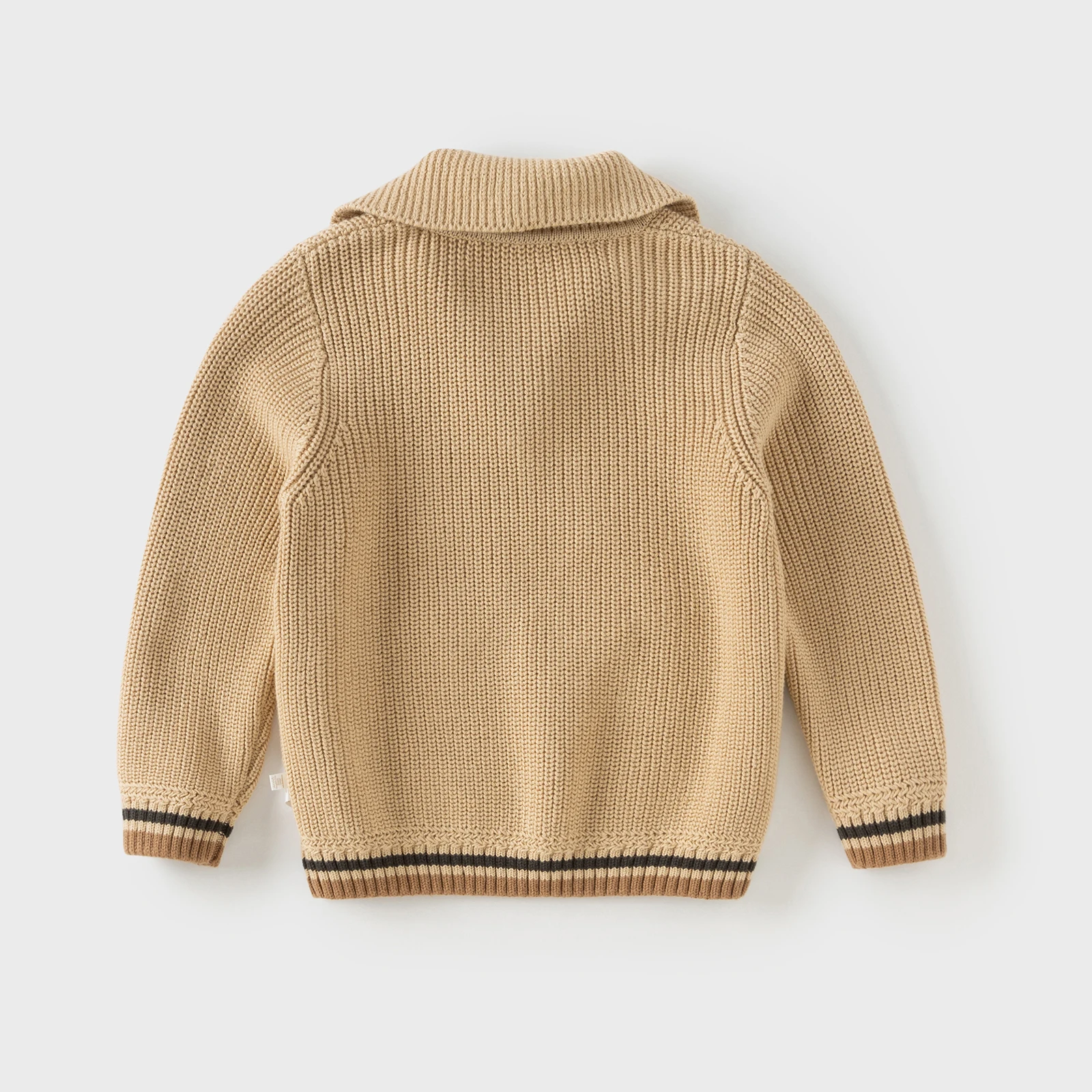 Dave Bella Autumn Spring Pullover Sweater for Boys Knitted Sweater Children Polo Outerwear Coat Kids Clothes DB4253758