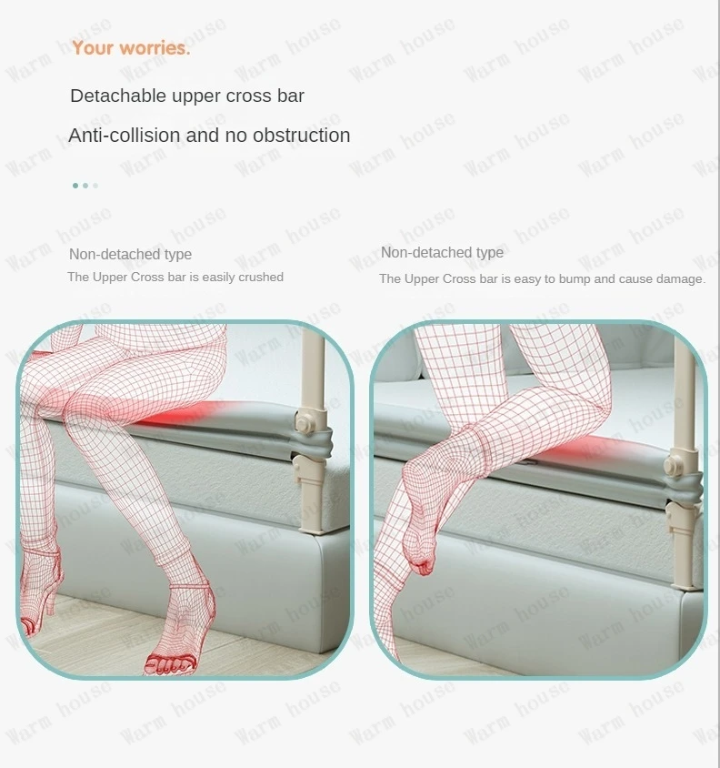 Crib Safety Bed Bumper Baby Anti-fall Protection Fence Children's Universal Bed Guardrail Baby Bedding Set Things for Babies