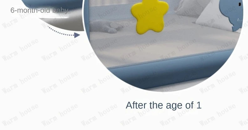 Crib Safety Bed Bumper Baby Anti-fall Protection Fence Children's Universal Bed Guardrail Baby Bedding Set Things for Babies