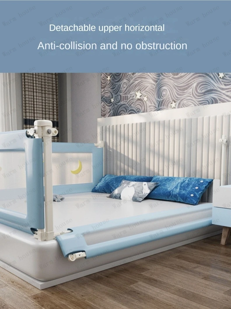 Crib Safety Bed Bumper Baby Anti-fall Protection Fence Children's Universal Bed Guardrail Baby Bedding Set Things for Babies