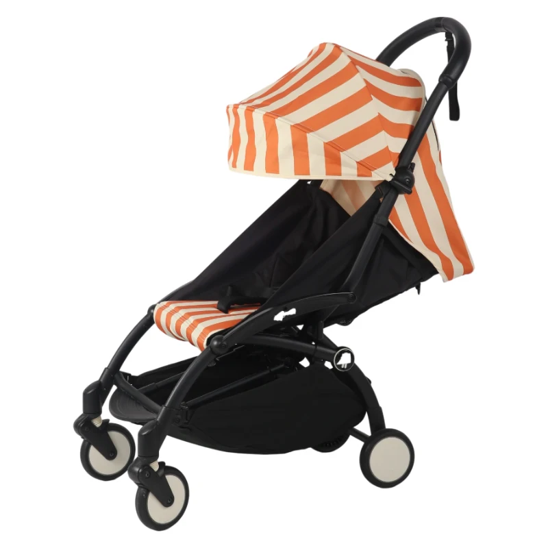 4pcs/set Stroller Accessories 175° Sunshade &Seat Cushion Sets Fit for Yoyo Yoyo2 Yoyo3 Yoya Waterproof UV-Protector