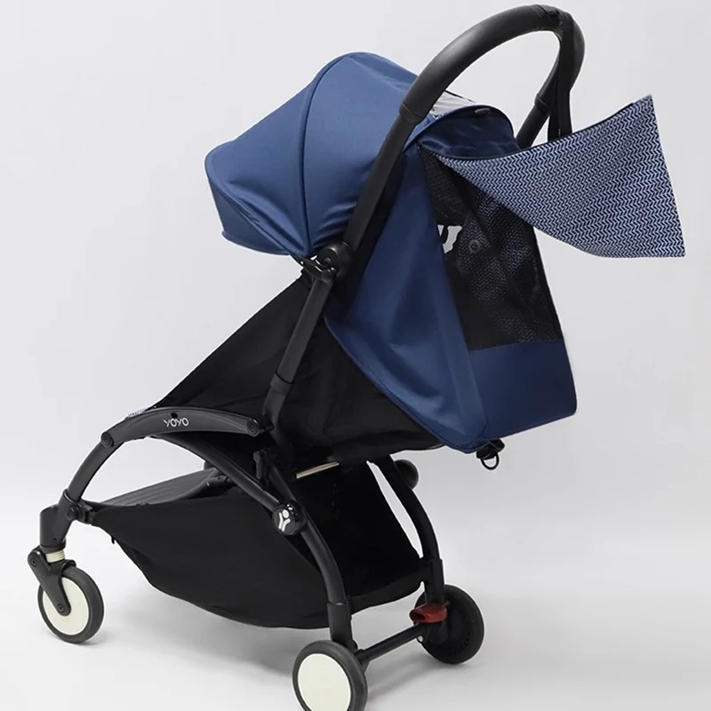 New Update 175° Canopy Cover Kit Seat Cushion Sunshade With Mesh Stroller Accessories For Yoya/ YOYO Pram Replace Seat Mattress