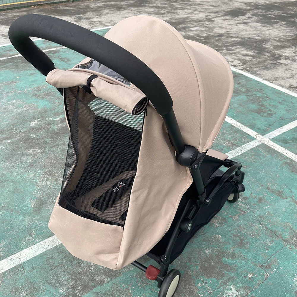 New Update 175° Canopy Cover Kit Seat Cushion Sunshade With Mesh Stroller Accessories For Yoya/ YOYO Pram Replace Seat Mattress