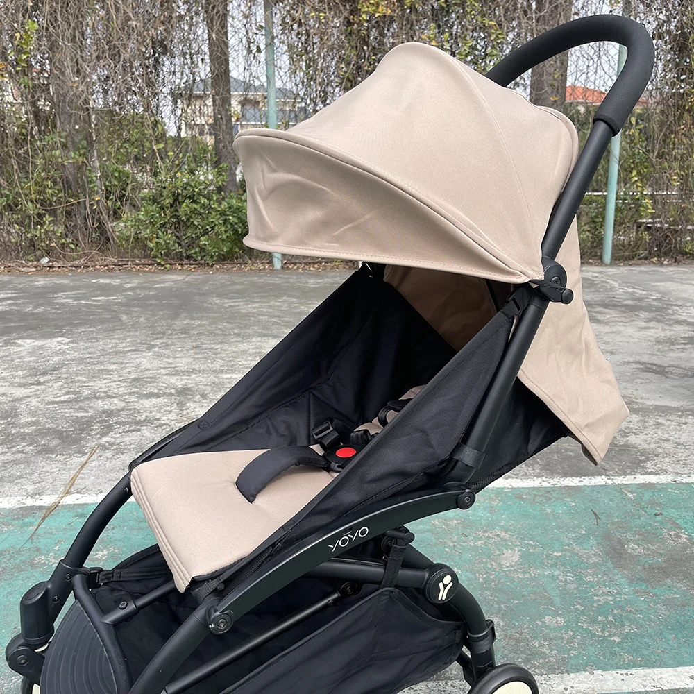 New Update 175° Canopy Cover Kit Seat Cushion Sunshade With Mesh Stroller Accessories For Yoya/ YOYO Pram Replace Seat Mattress