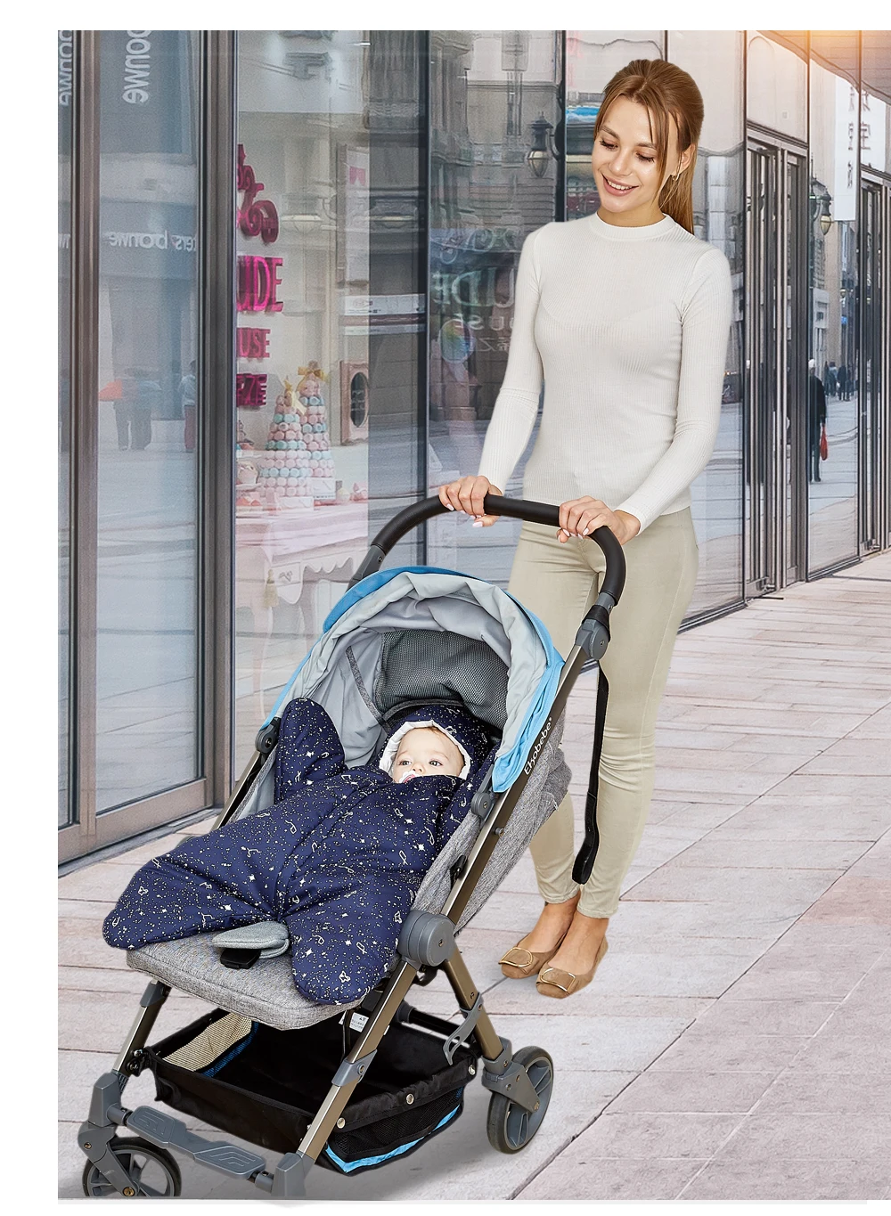 New Arrival Starfish Baby Sleeping Bag Winter Baby Sleep Sack Warm Baby Blanket Swaddle Sleepsacks