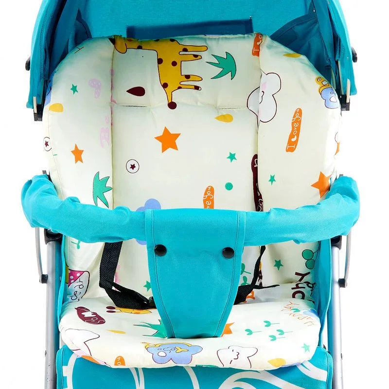 Baby Kids Highchair Cushion Pad Mat Booster Seats Cushion Pad Mat Feeding Chair Cushion Pad Stroller Cushion Mat Cotton Fabric