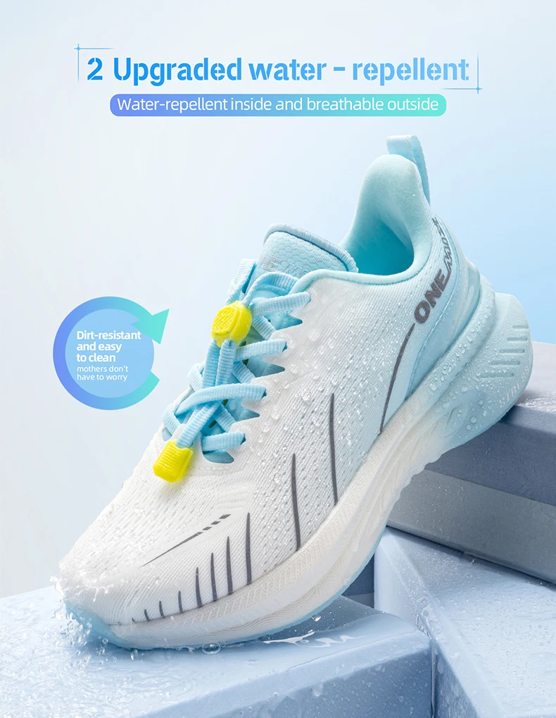 ONEMIX Children's Sports Shoes 2025 New Summer Comfortable Waterproof Running Shoes Leisure Anti-slip Sneaker For Boys And Girls