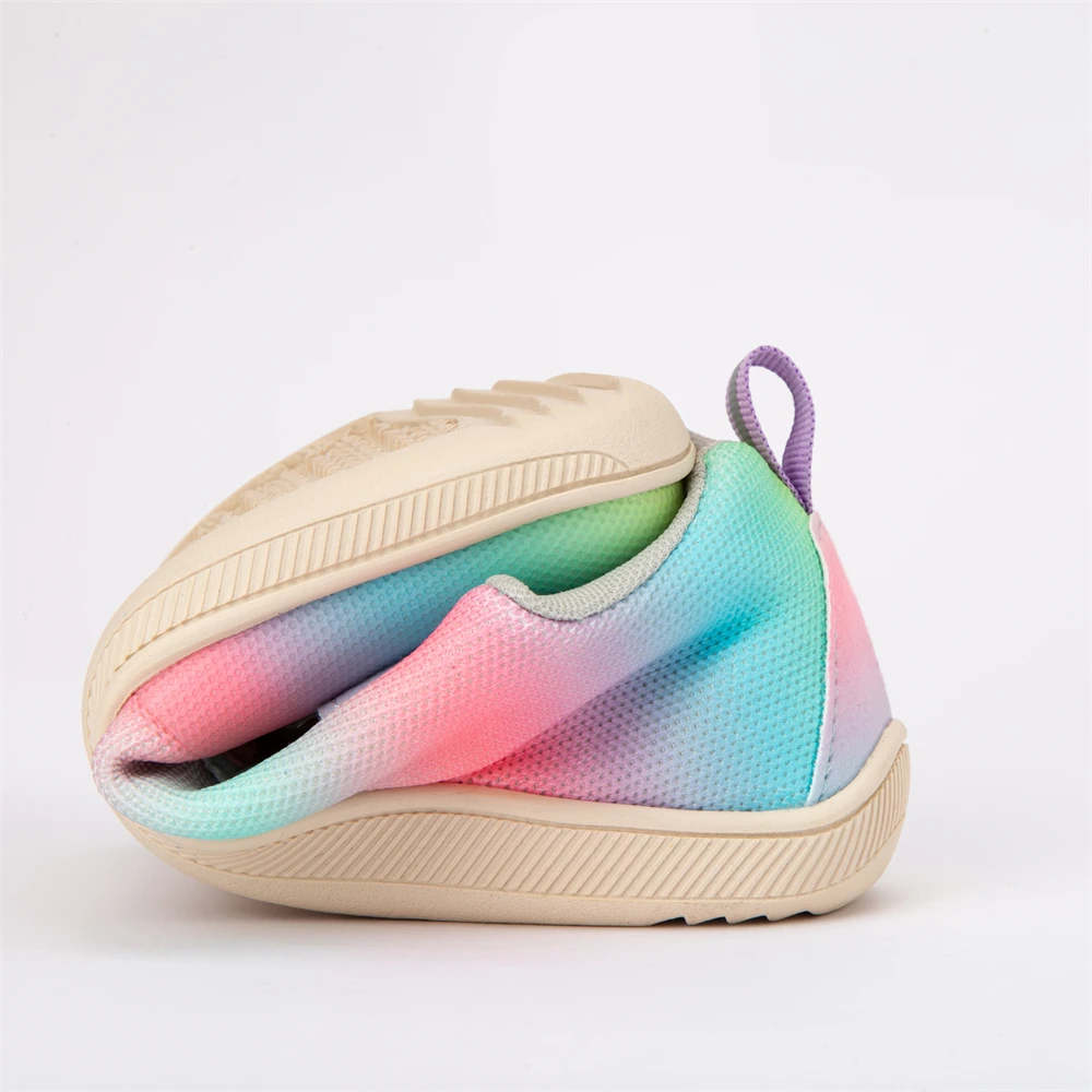 ZZFABER Kids Barefoot Shoes Soft Casual Shoes for Girls Boys Breathable Mesh Sports Sneakers Outdoor Flexible Shoes