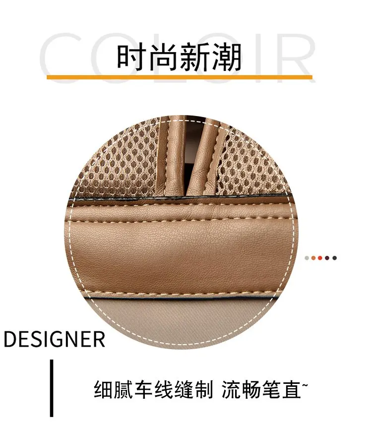 Luxury Leather Diaper Bag For Women Trendy Design Casual Crossbody Handbag Vintage Elegant Commuter Shopper