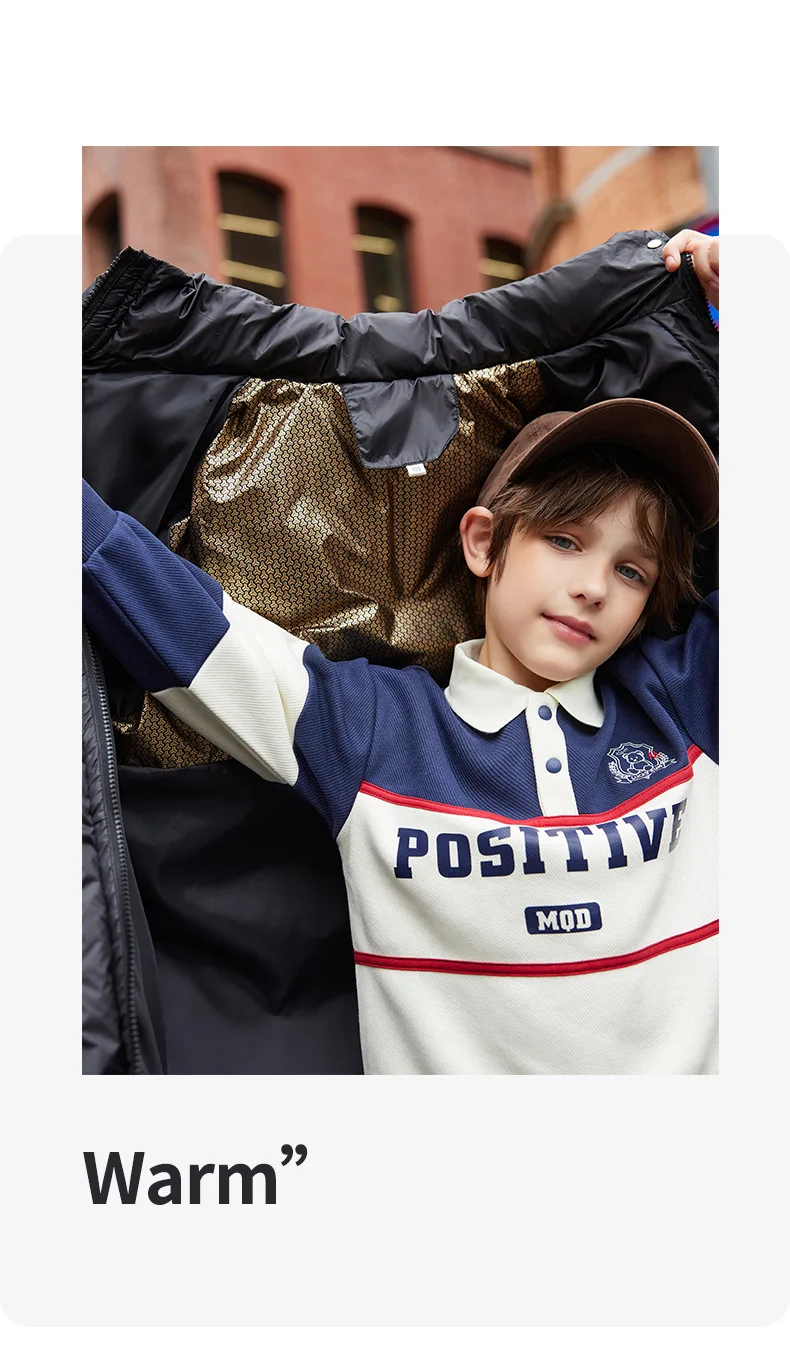 OLEKID 2025 Winter Boy Down Jacket White Duck Down Thick Warm Long Teenage Boys Jacket Coat 6-14 Years Kids Boy Parkas Outerwear