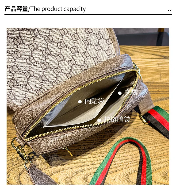 High-End Minimalist Diaper Bag Unique Leisure Satchel Fashionable Messenger Purse for Ladies Vintage Original Leather Commuter